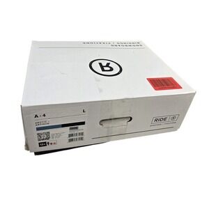 RIDE A-4 Men's Snowboard Bindings - Blue - Size Large  [10-15+ ] New In Box